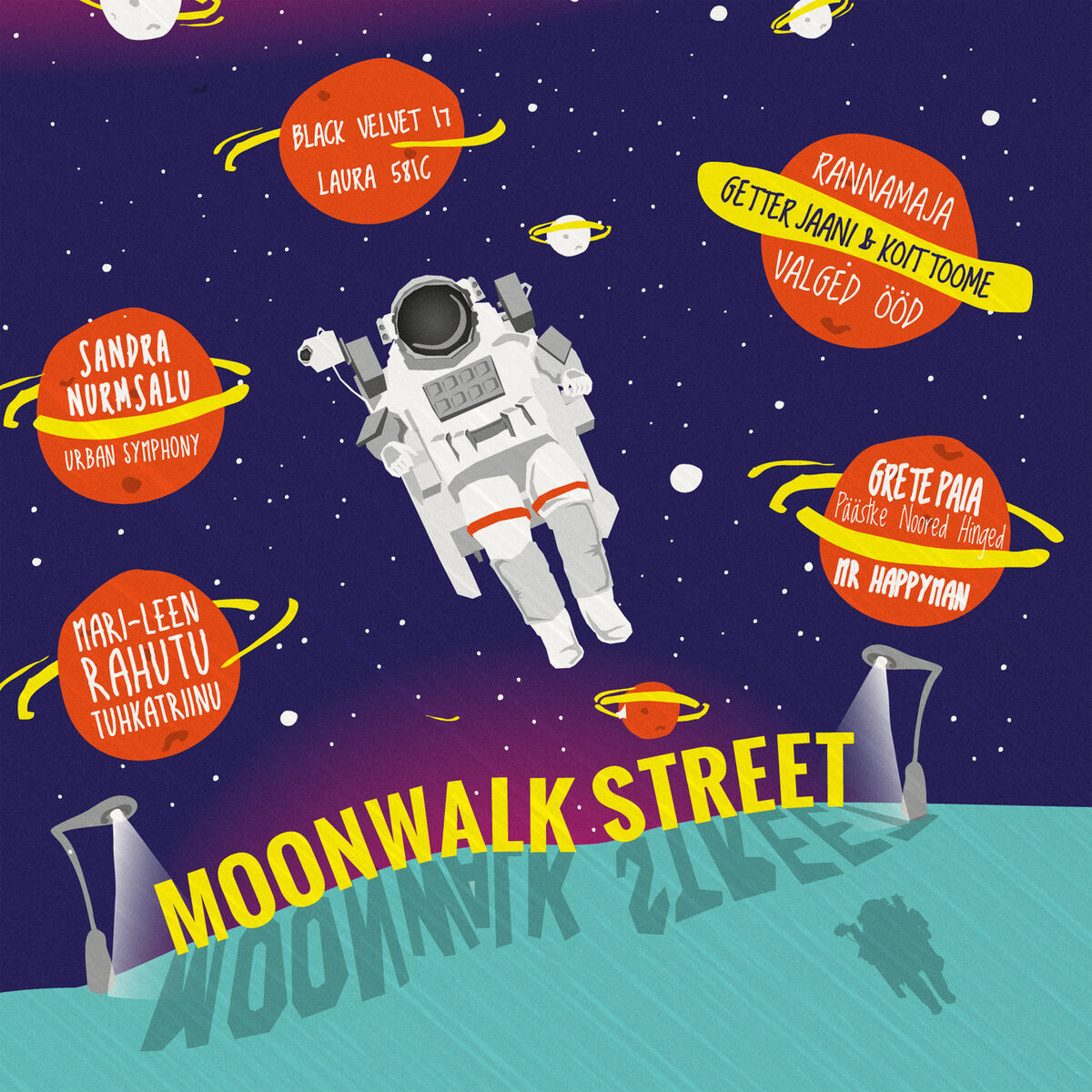 Album cover of Moonwalk Street (Deluxe Version) - 77 Estonian Hits