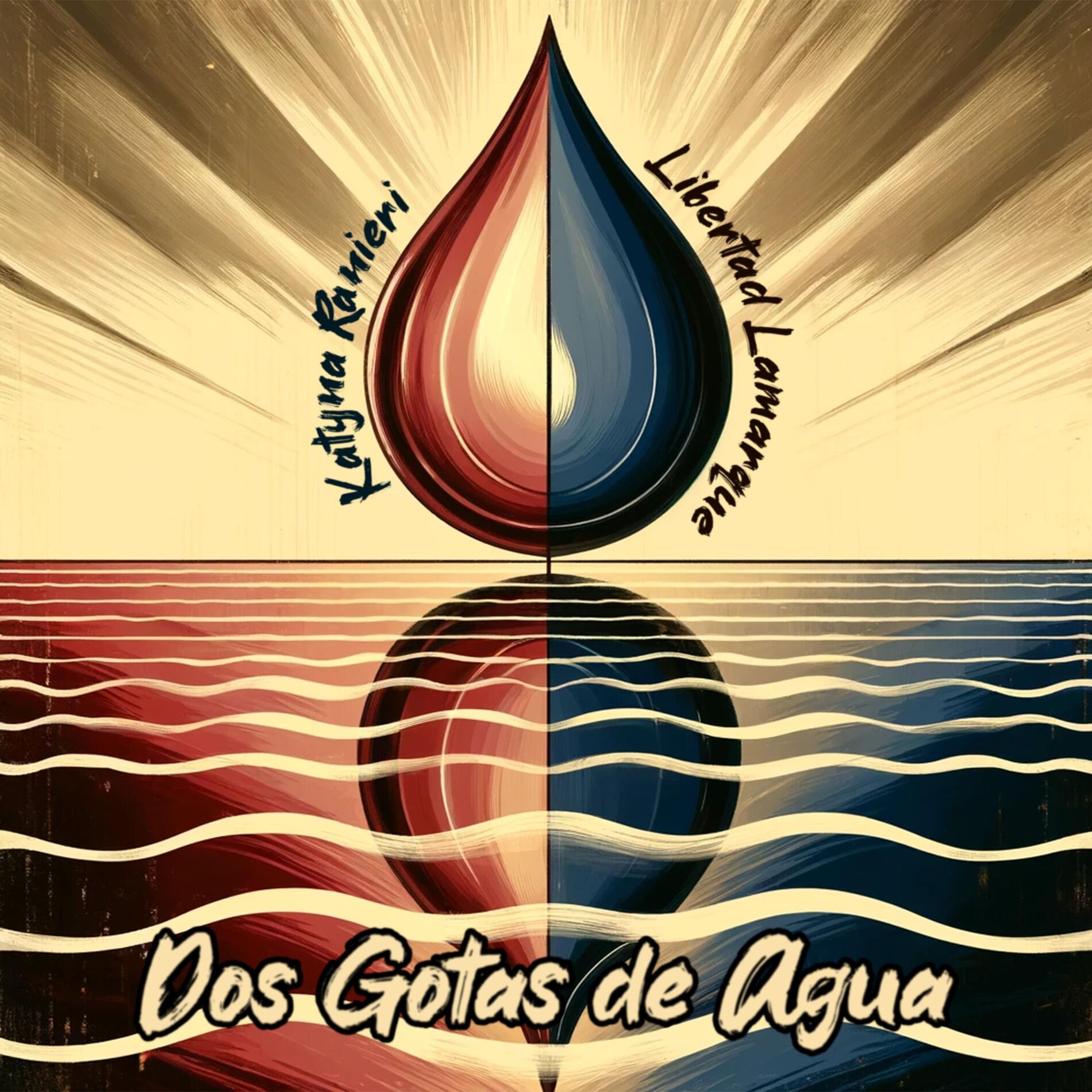 Album cover of Dos Gotas de Agua: Katyna Ranieri y Libertad Lamarque
