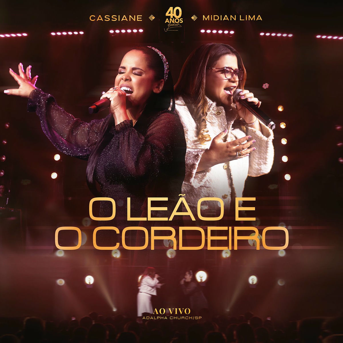 Album cover of O Leão e o Cordeiro (Ao Vivo)
