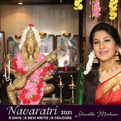 Cover of Navaratri 2021 Devi Kritis by Shweta Mohan