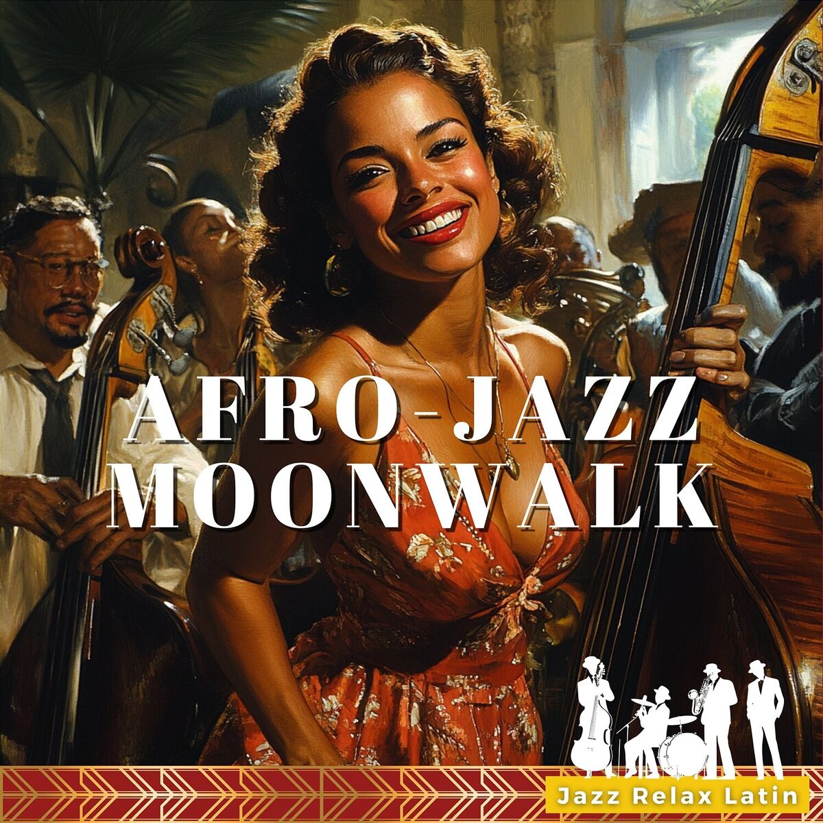 Album cover of Afro-Jazz Moonwalk