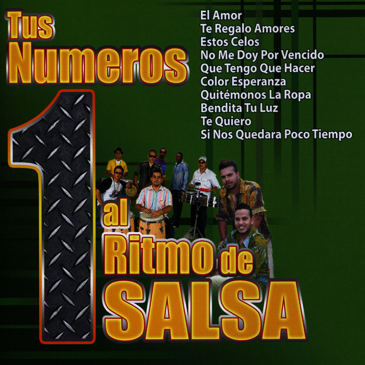 Album cover of Tus Numeros 1 al Ritmo de Salsa