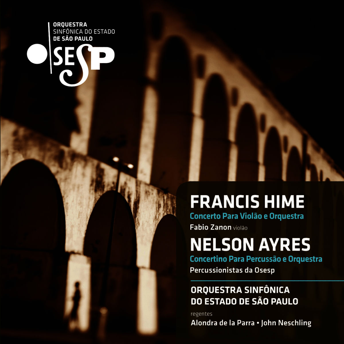 Album cover of Hime: Concerto para Violão e Orquestra - Ayres: Concertino para Percussão e Orquestra