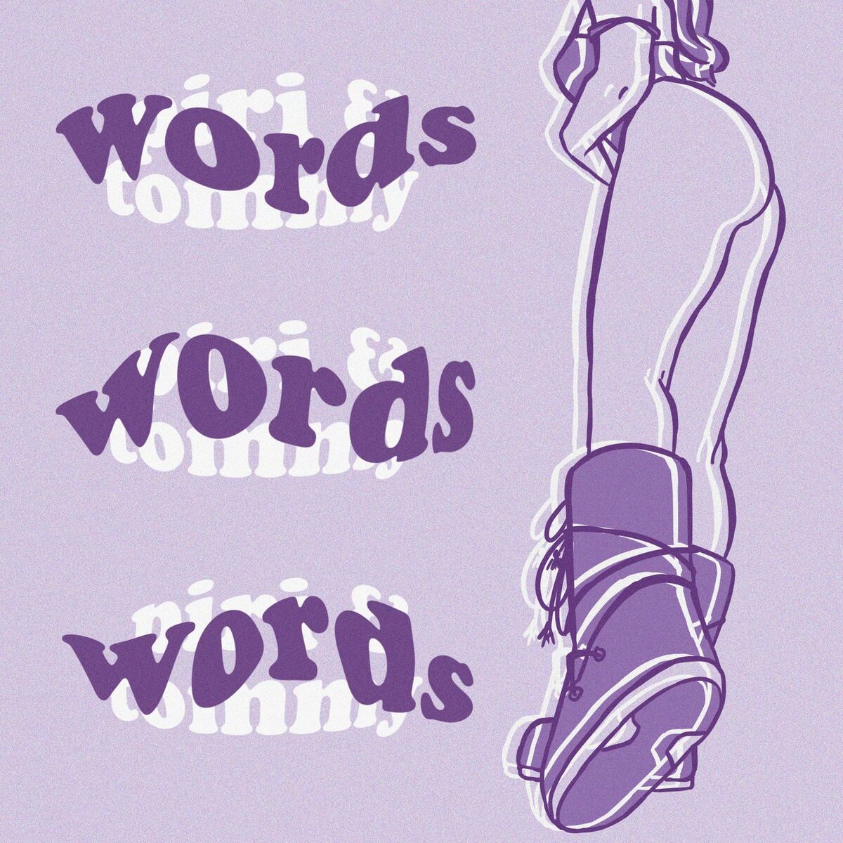 Album cover of words
