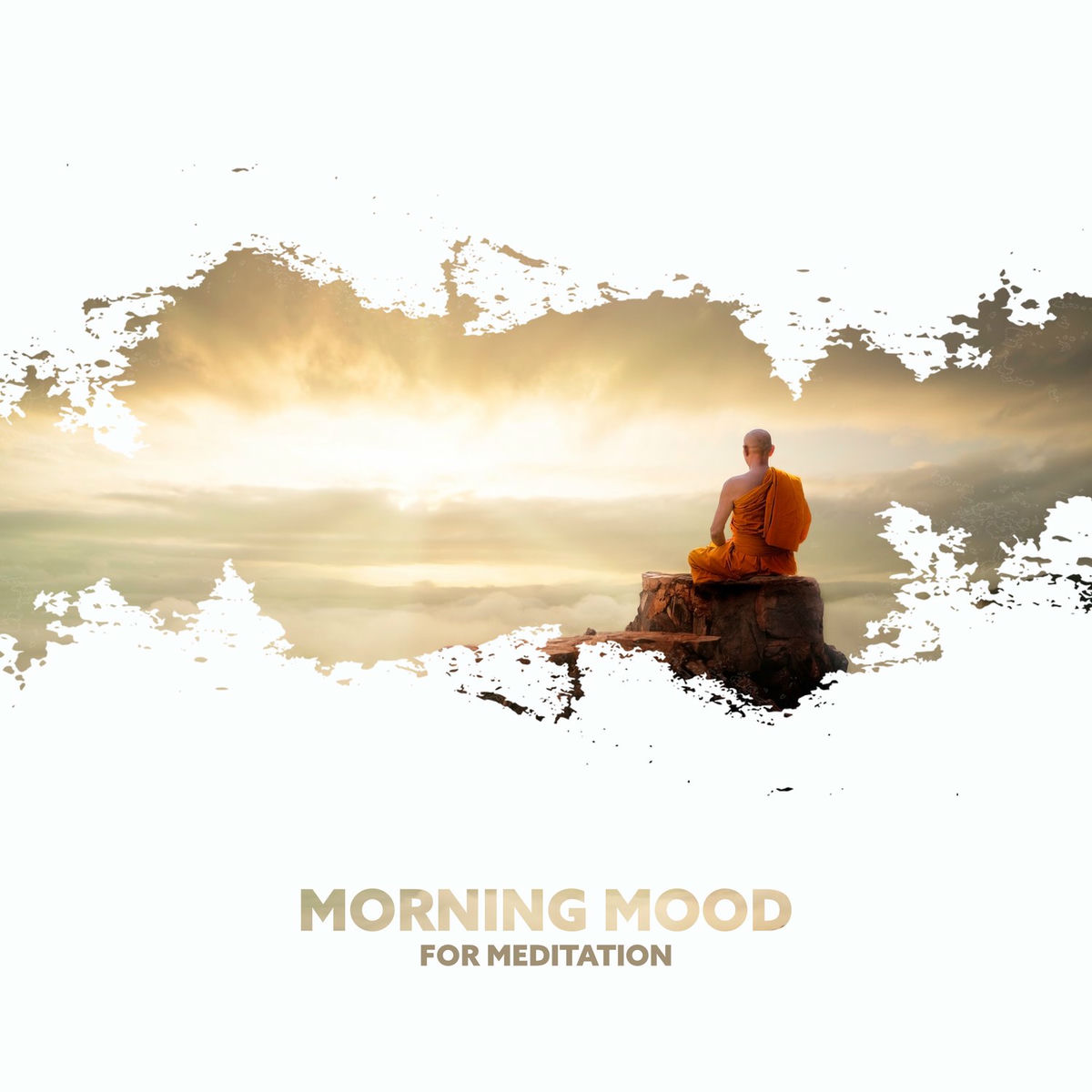 Album cover of Morning Mood for Meditation: Singing Birds, Ocean Waves, Rain, River & 100 % Nature Sounds