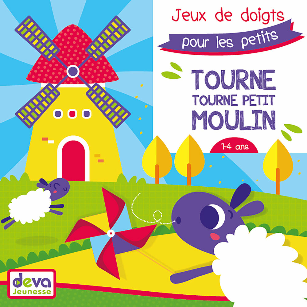 Picture of Tourne tourne petit moulin: Jeux de doigts pour les petits