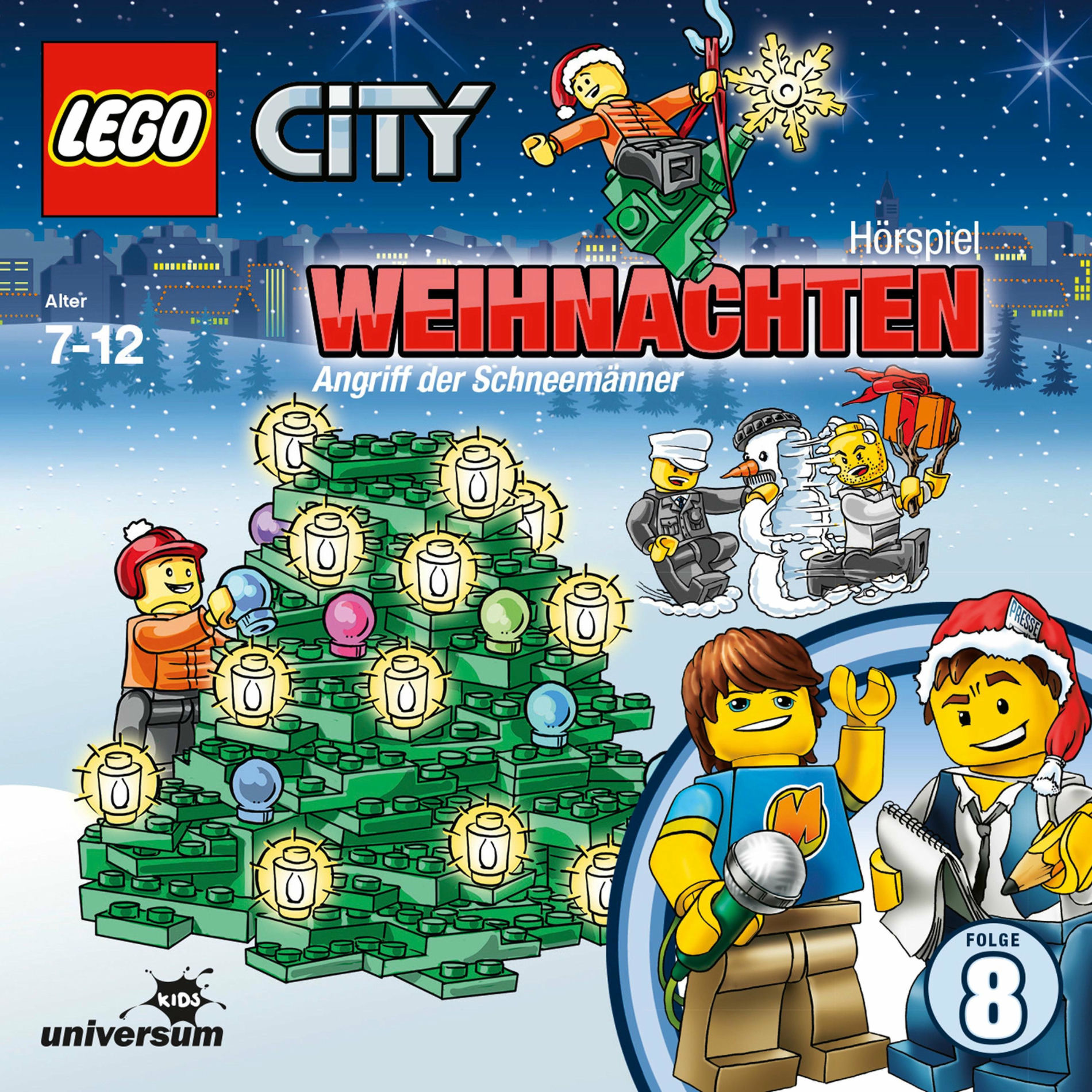 Album cover of Kapitel 1 - LEGO City: Folge 8 - Weihnachten - Angriff der Schneemänner