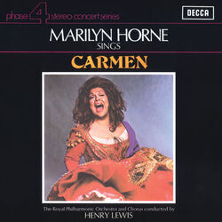 Cover of Marilyn Horne Sings Carmen