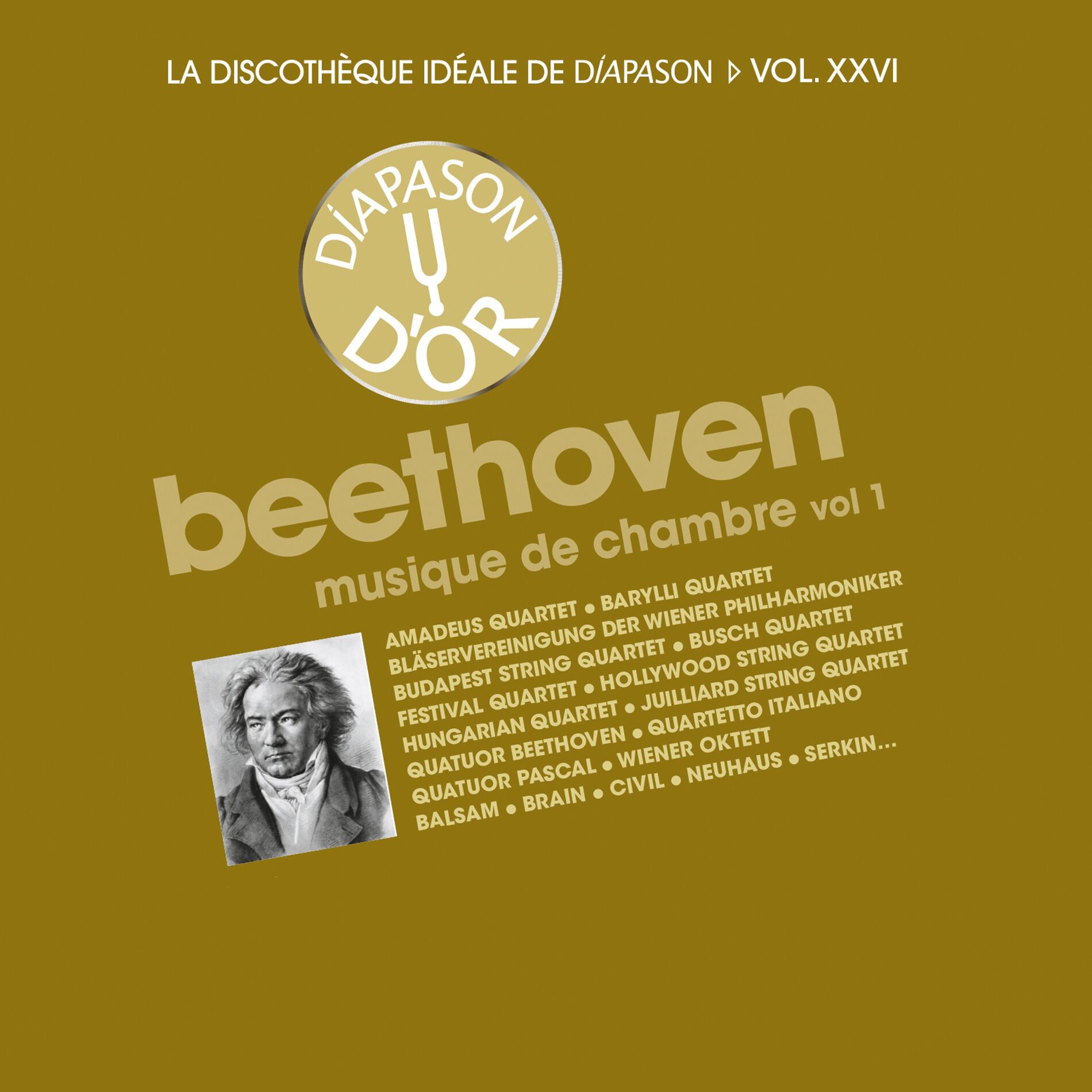Album cover of Beethoven: La musique de chambre I - La discothèque idéale de Diapason, Vol. 26