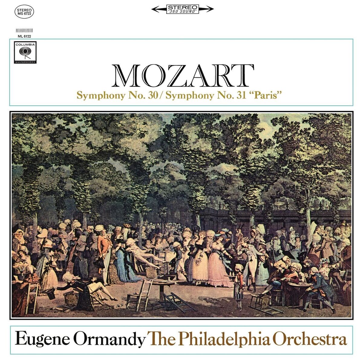 Album cover of Mozart: Symphony No. 30 in D Major & Symphony No. 31 in D Major