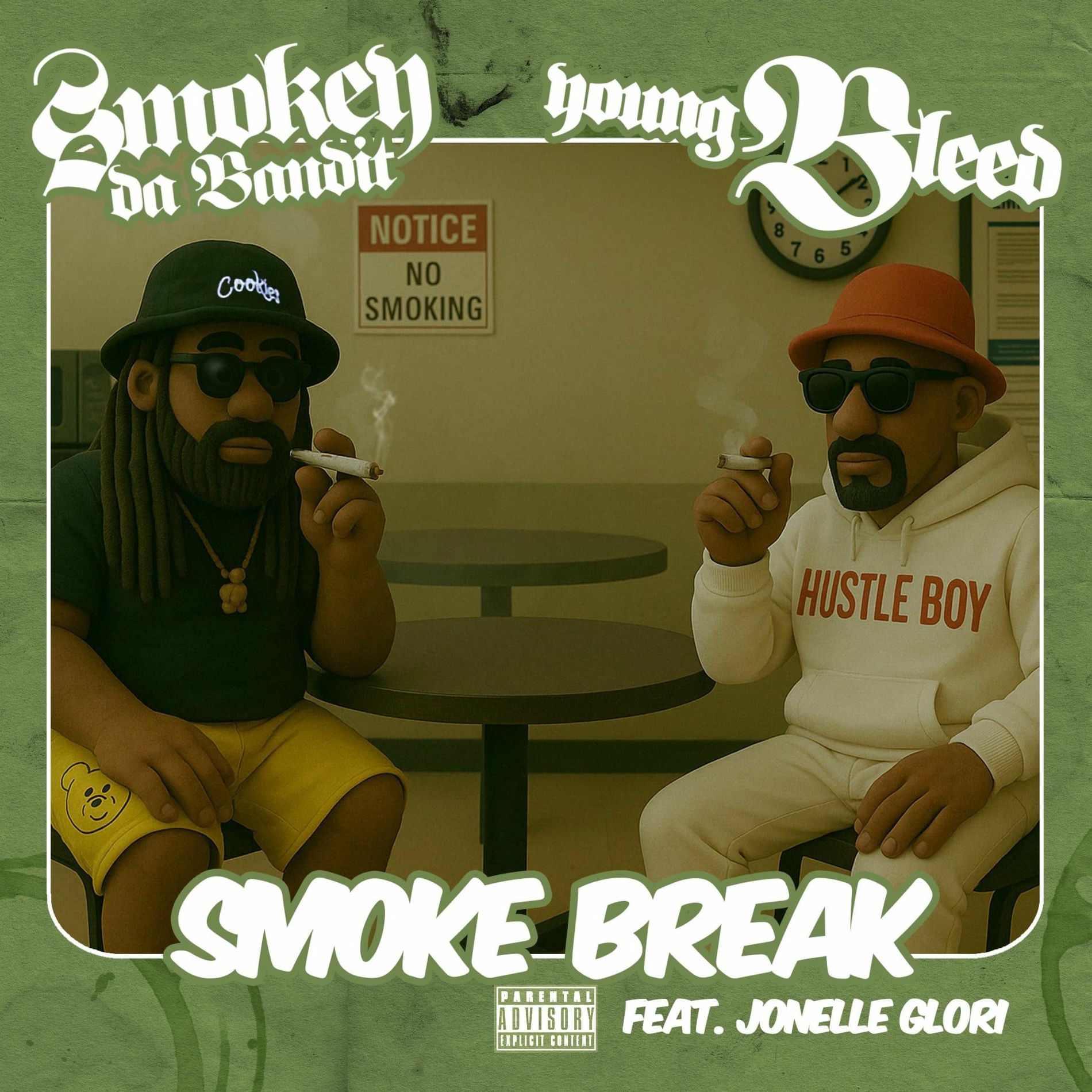 Album cover of Smoke Break (feat. Young Bleed & Jonelle Glori)