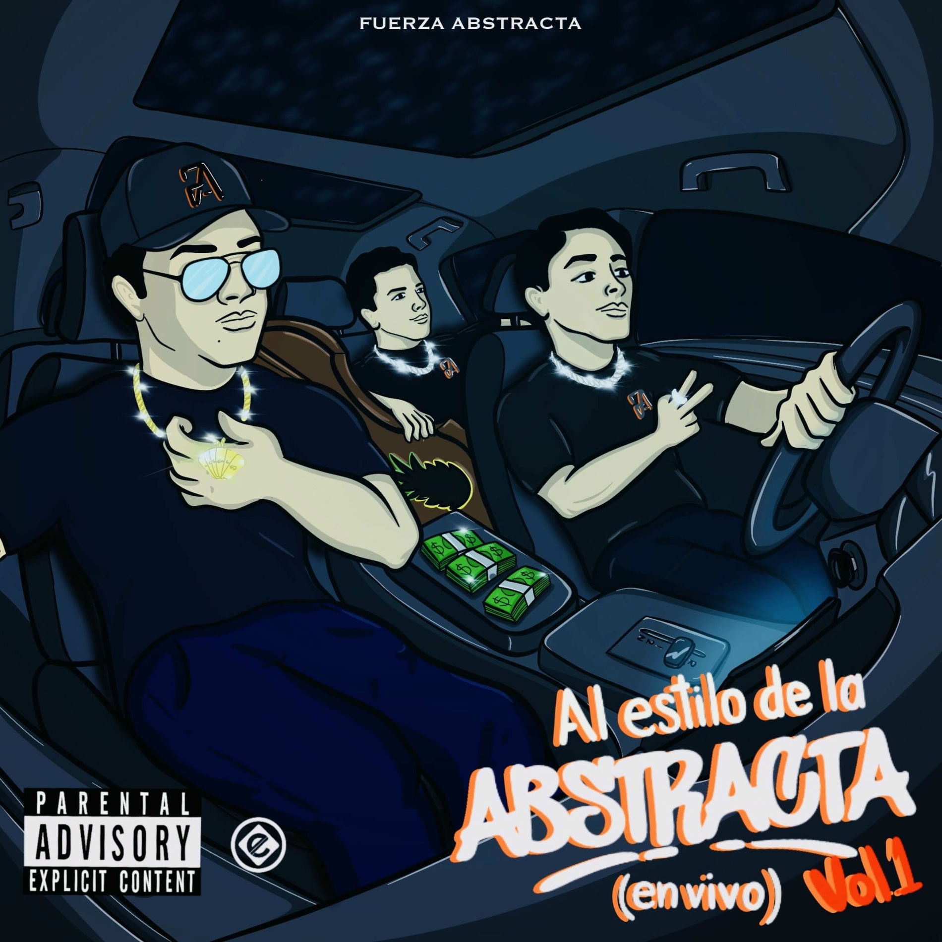 Album cover of Al Estilo De La Abstracta Vol 1 (En Vivo)