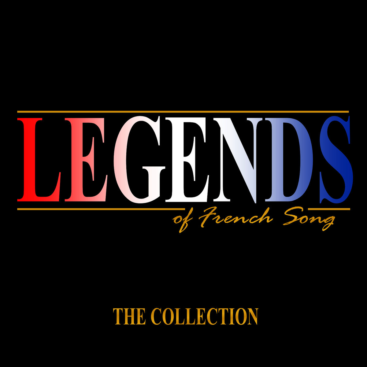 Album cover of The Legends of French Song Collection