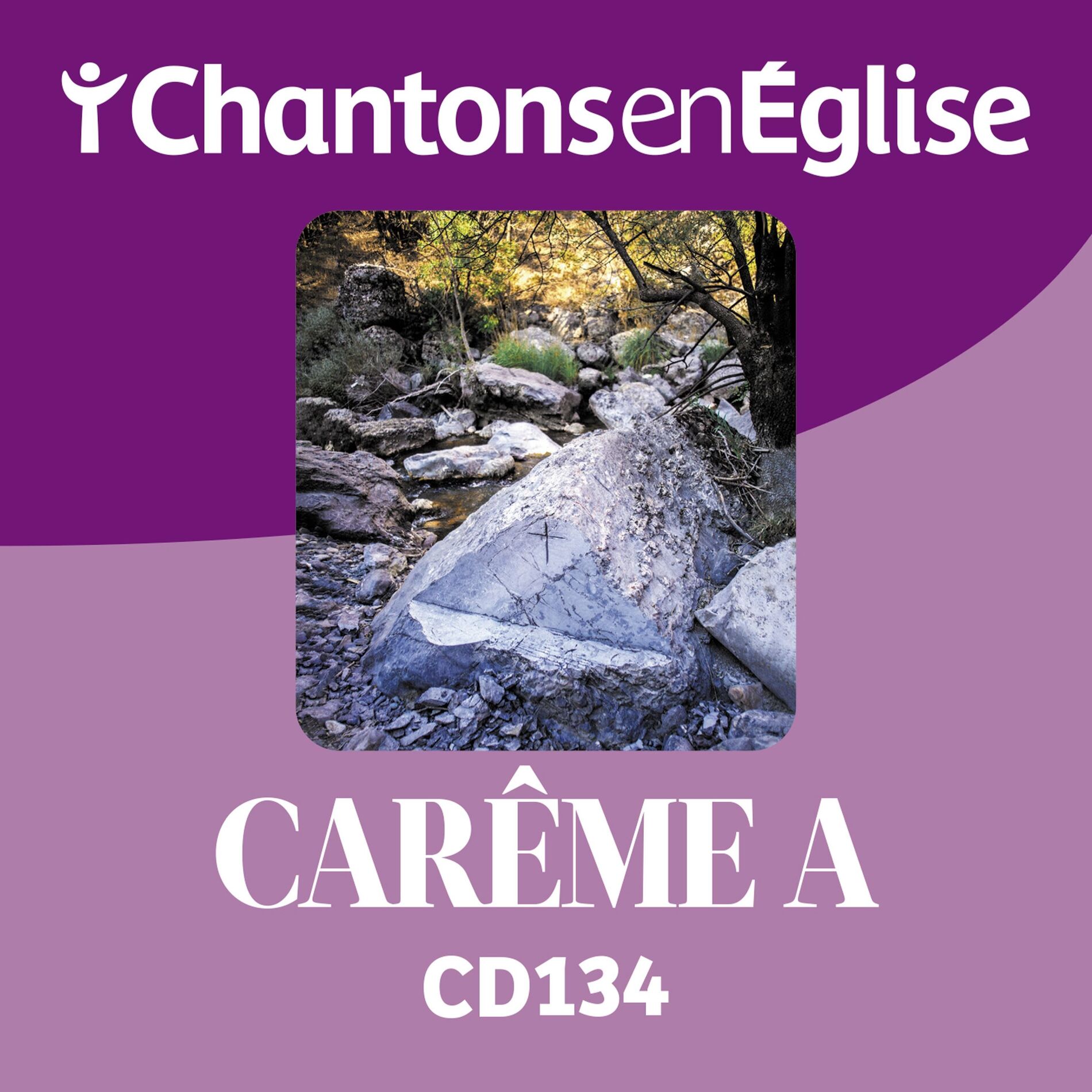 Album cover of Chantons en Église CD 134 Carême A