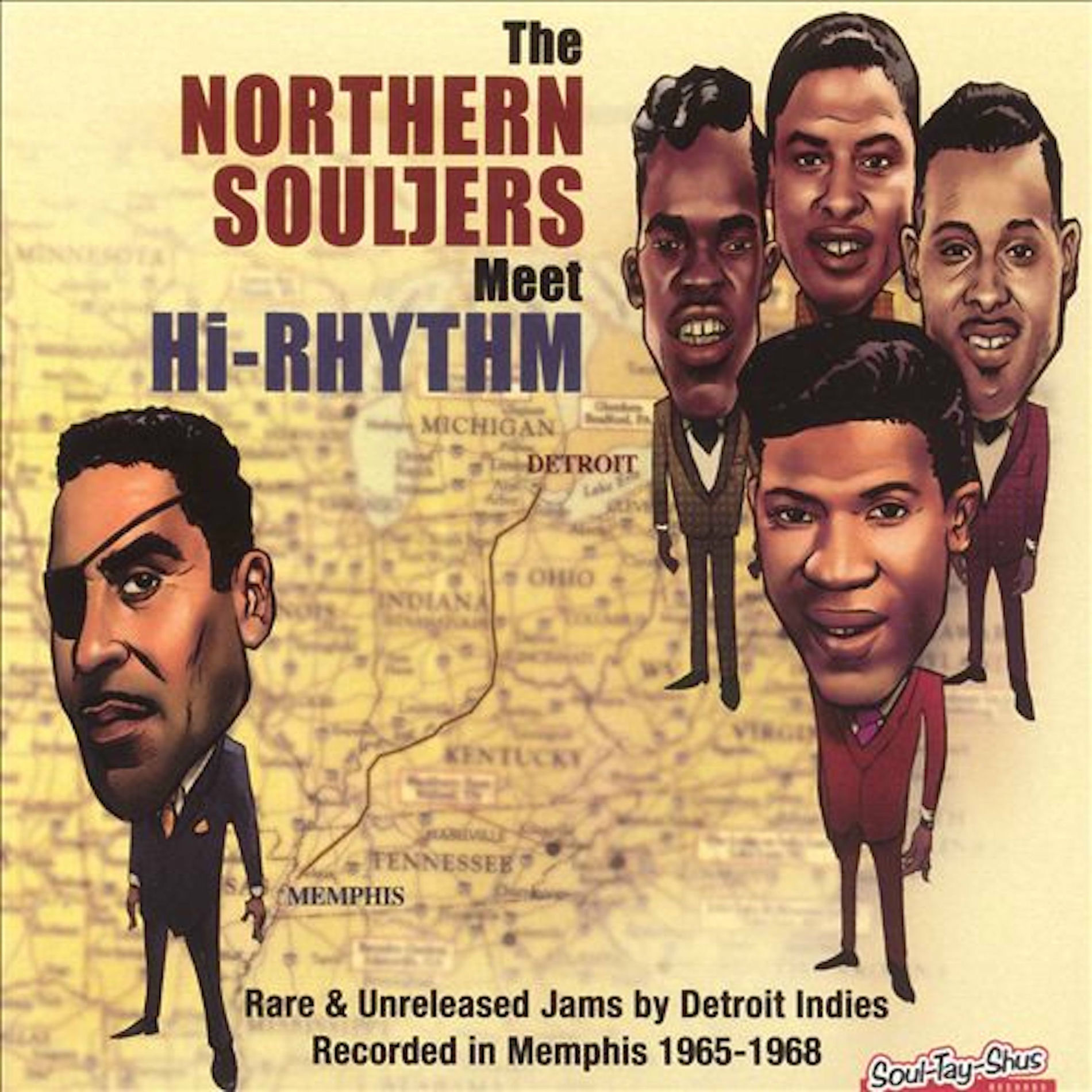 Album cover of The Northern Souljers Meet Hi-Rhythm (Expanded Edition)