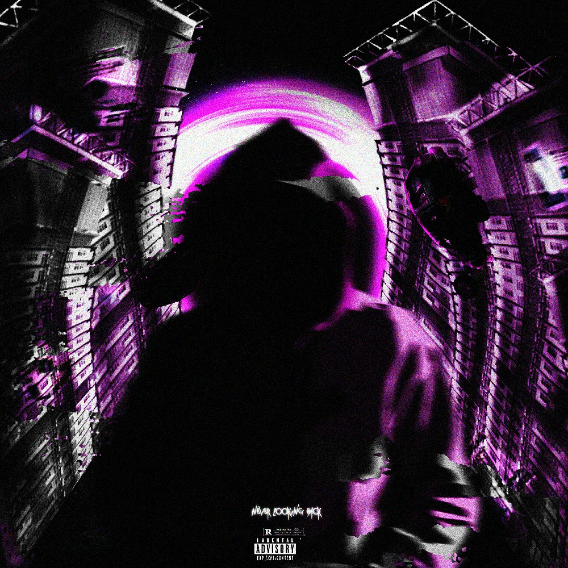 Album cover of NEVER LOOKING BACK (feat. Mills)