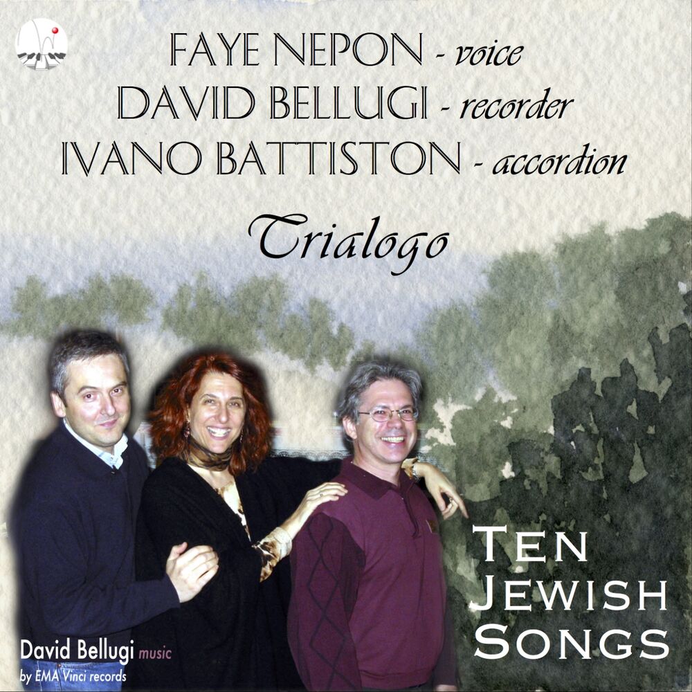 Picture of Trialogo: Faye Nepon, David Bellugi, Ivano Battiston (Ten Jewish Songs)