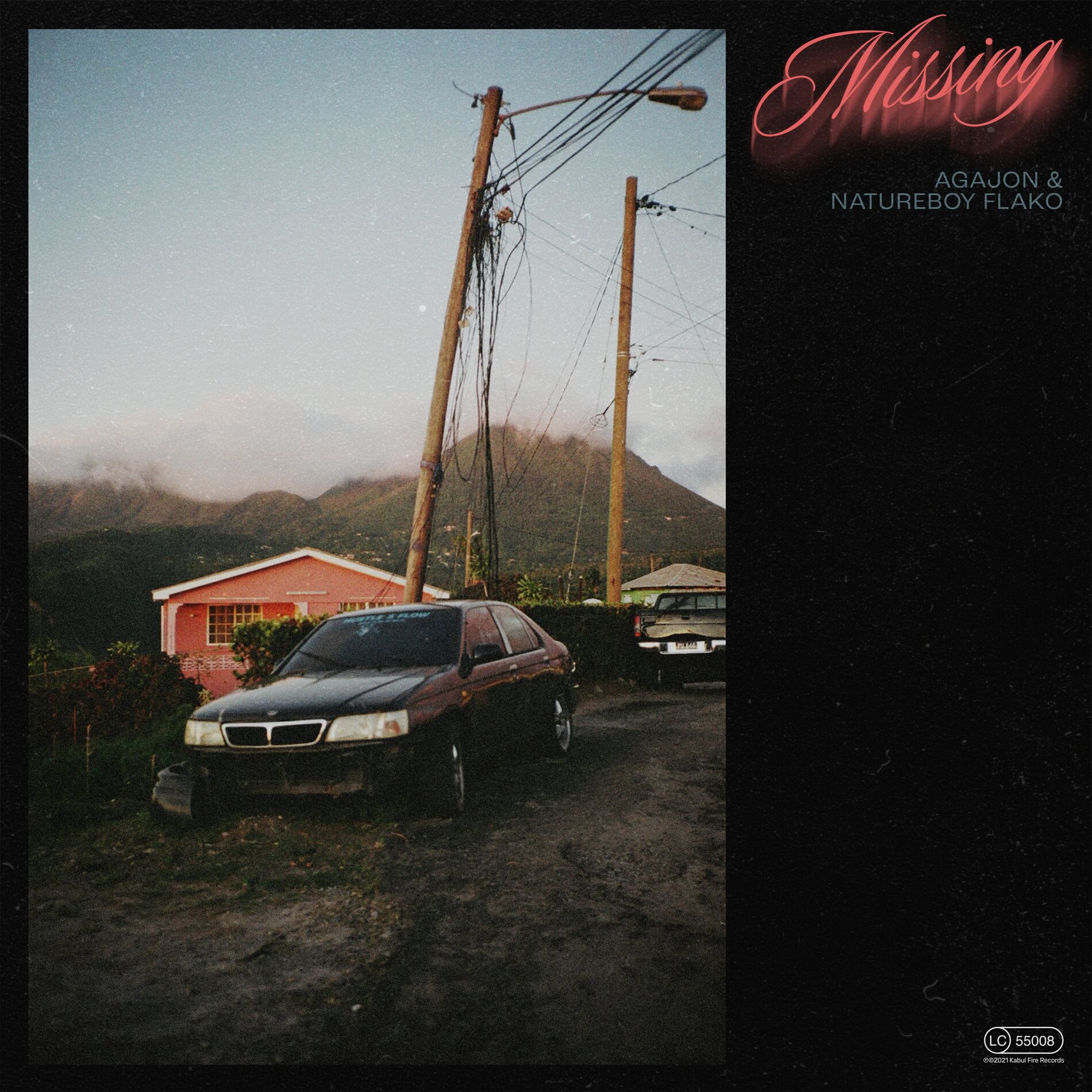 Album cover of missing