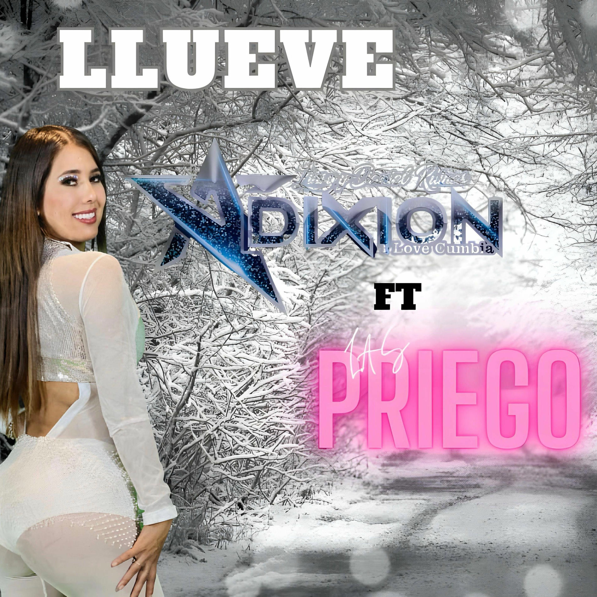 Album cover of llueve (feat. Grupo Adixion I Love Cumbia) [cumbia Version]