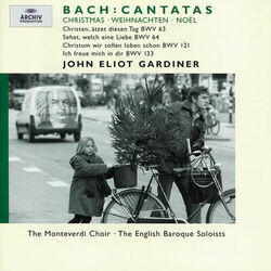 Cover of Bach, J.S.: Christmas Cantatas BWV 63, 64, 121 & 133