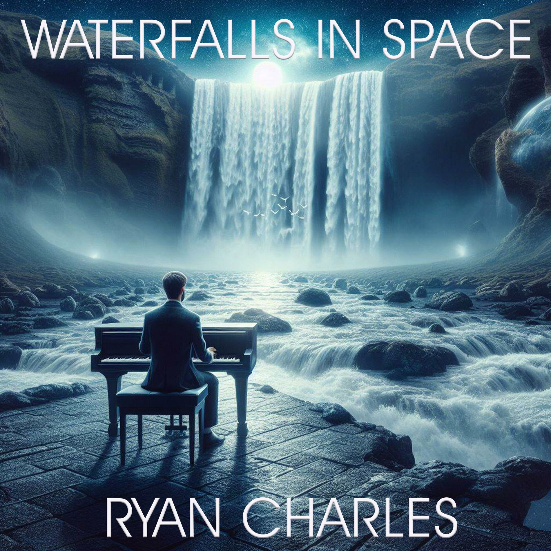 Album cover of Waterfalls in Space