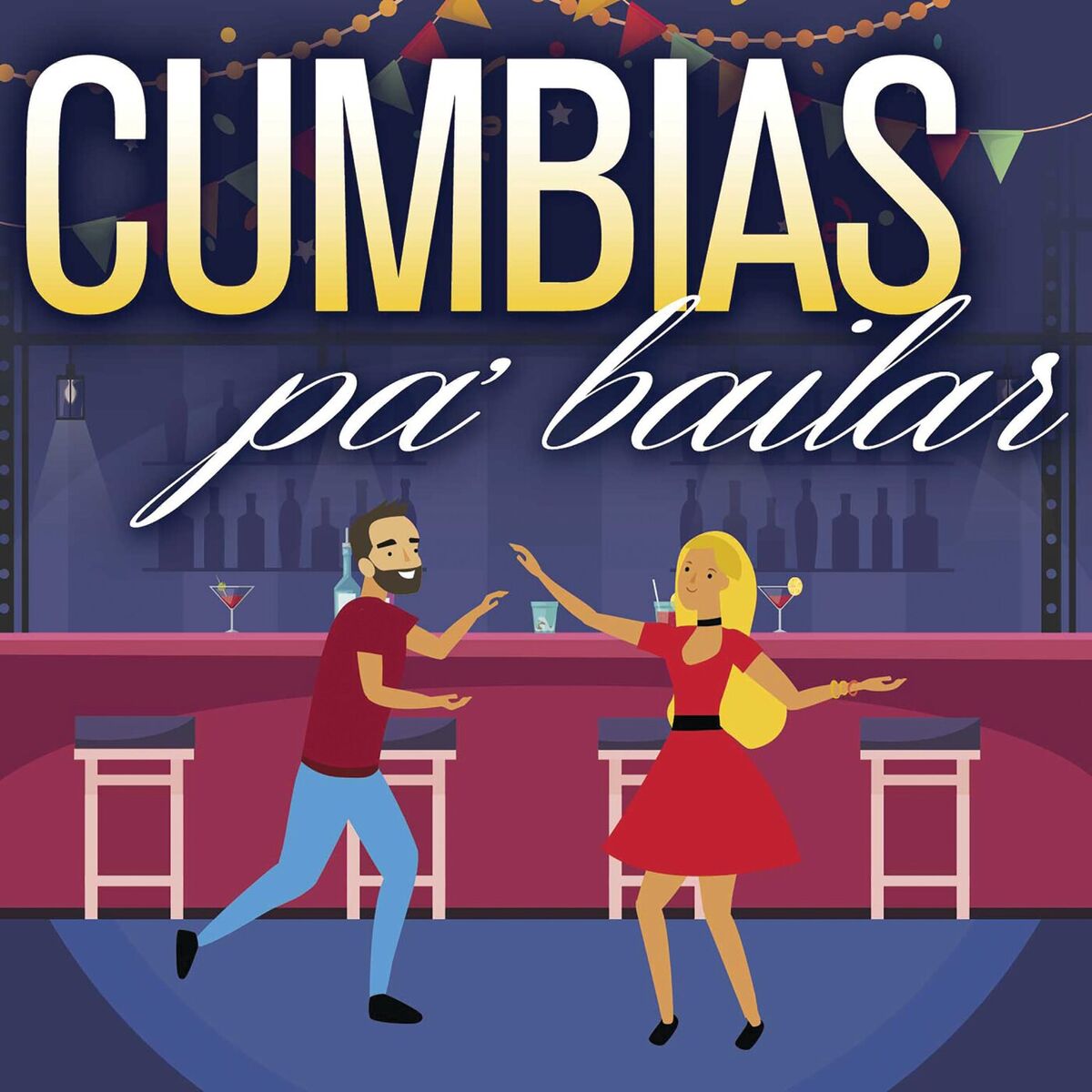 Album cover of CUMBIAS PA' BAILAR