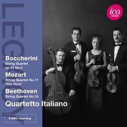Cover of Boccherini, Mozart & Beethoven: String Quartets (Live)