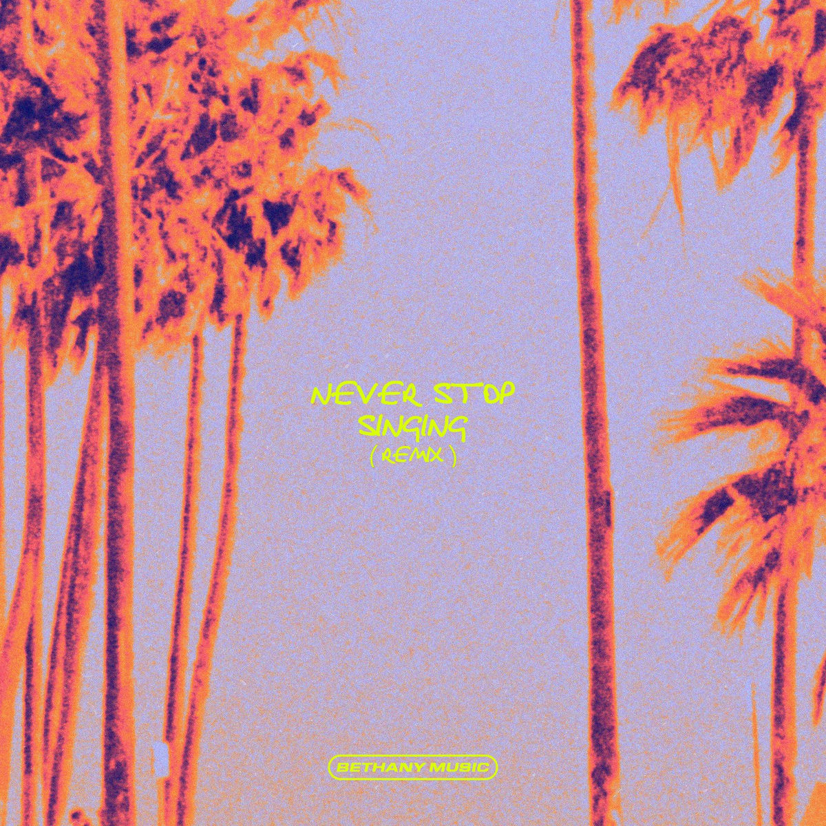 Album cover of Never Stop Singing (Remix)