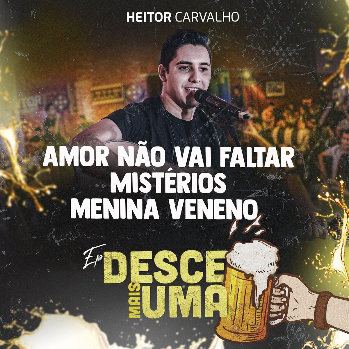 Album cover of Amor Não Vai Faltar / Mistérios / Menina Veneno