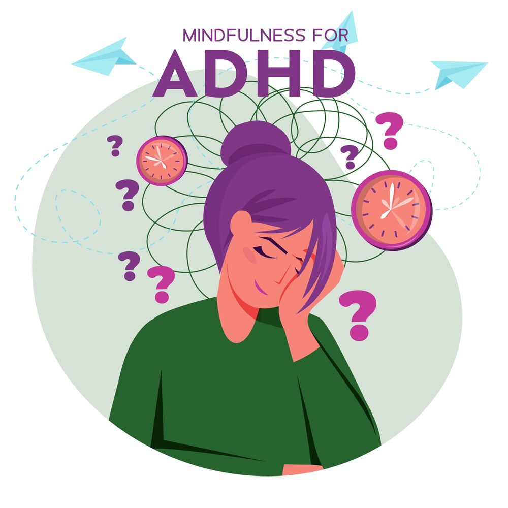 Picture of Mindfulness for ADHD: Awareness to Focus and Anxiety Breathing