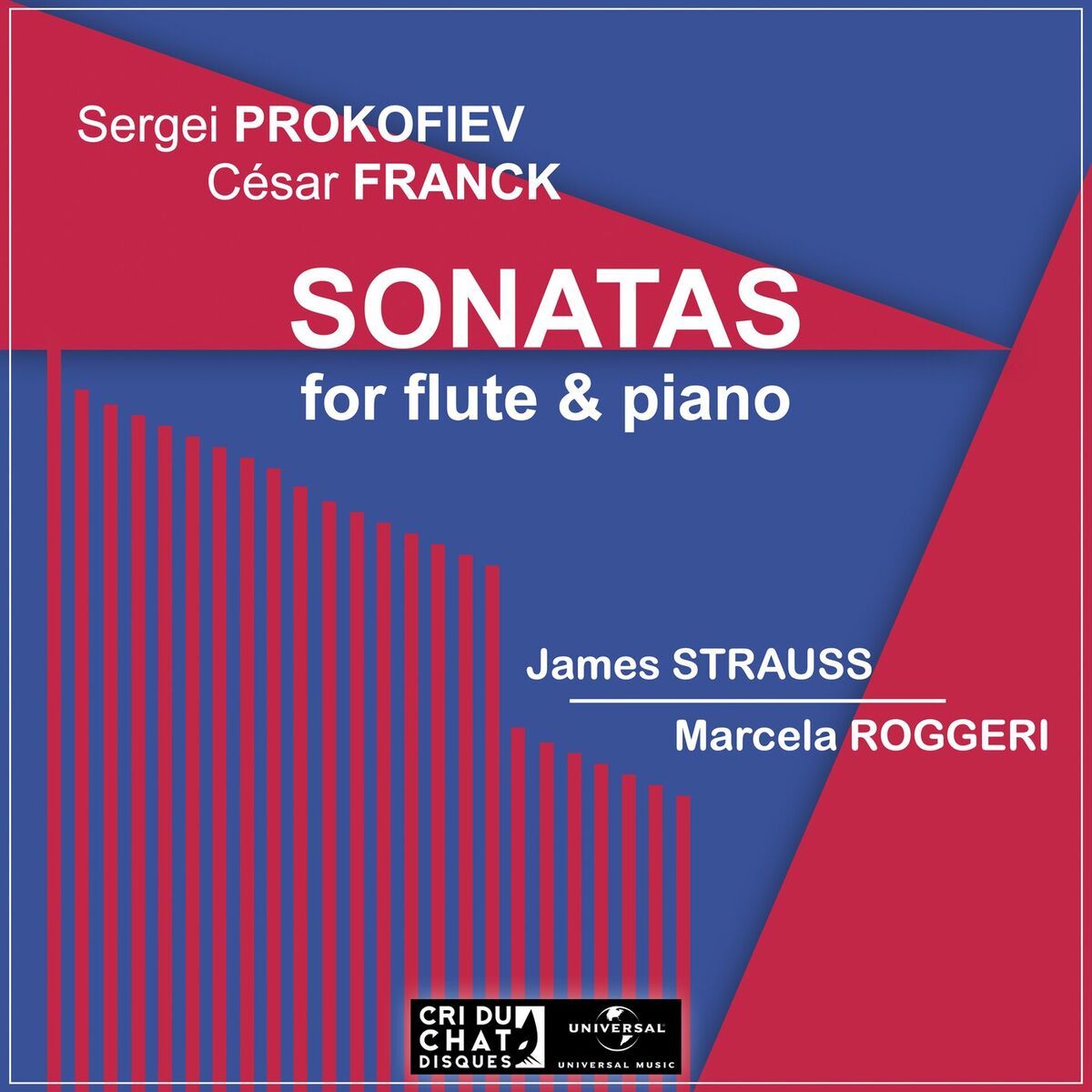 Album cover of Sergei Prokofiev, Cézar Franck - Sonatas For Flute And Piano