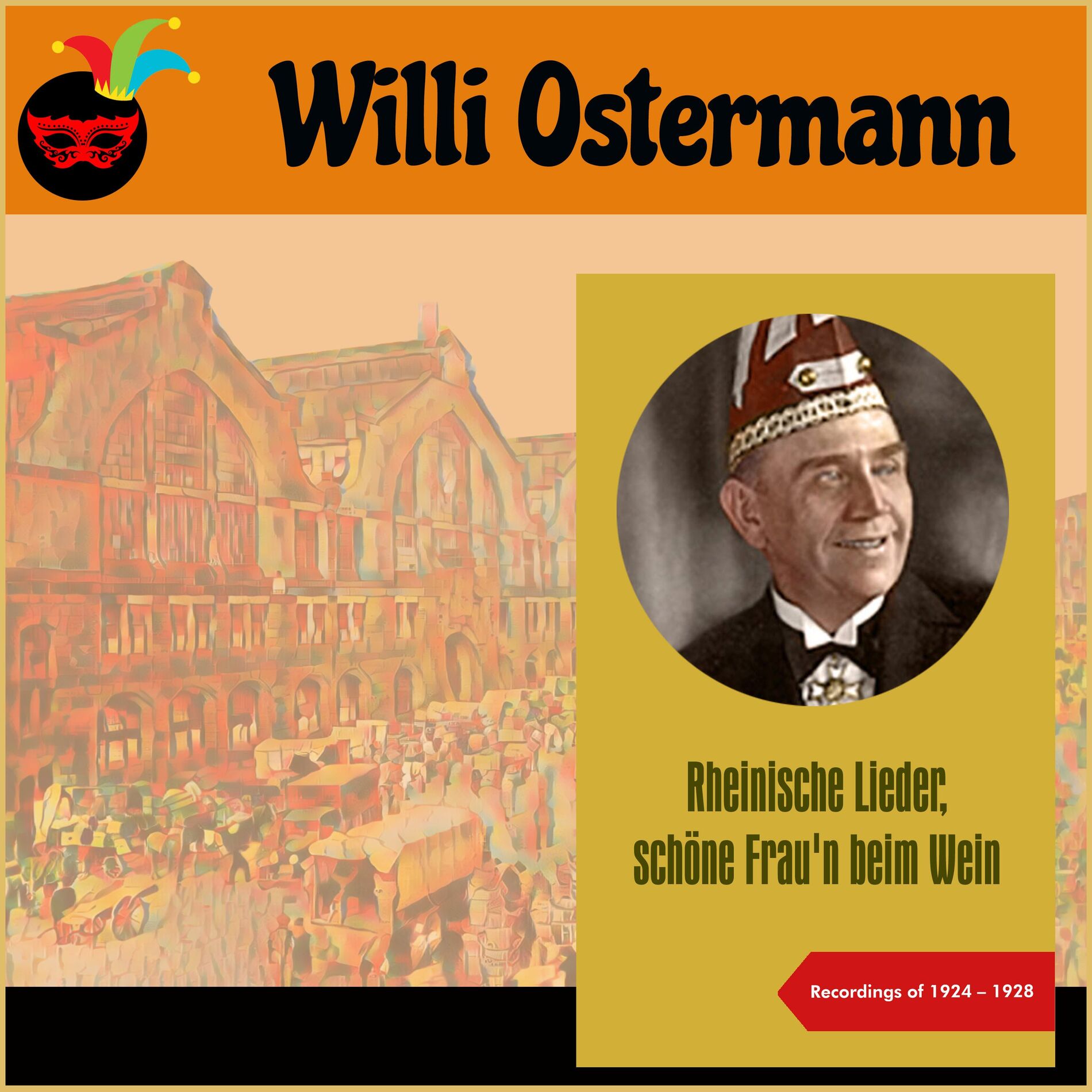 Album cover of Rheinische Lieder, schöne Frau'n beim Wein (Recordings of 1924 - 1928)