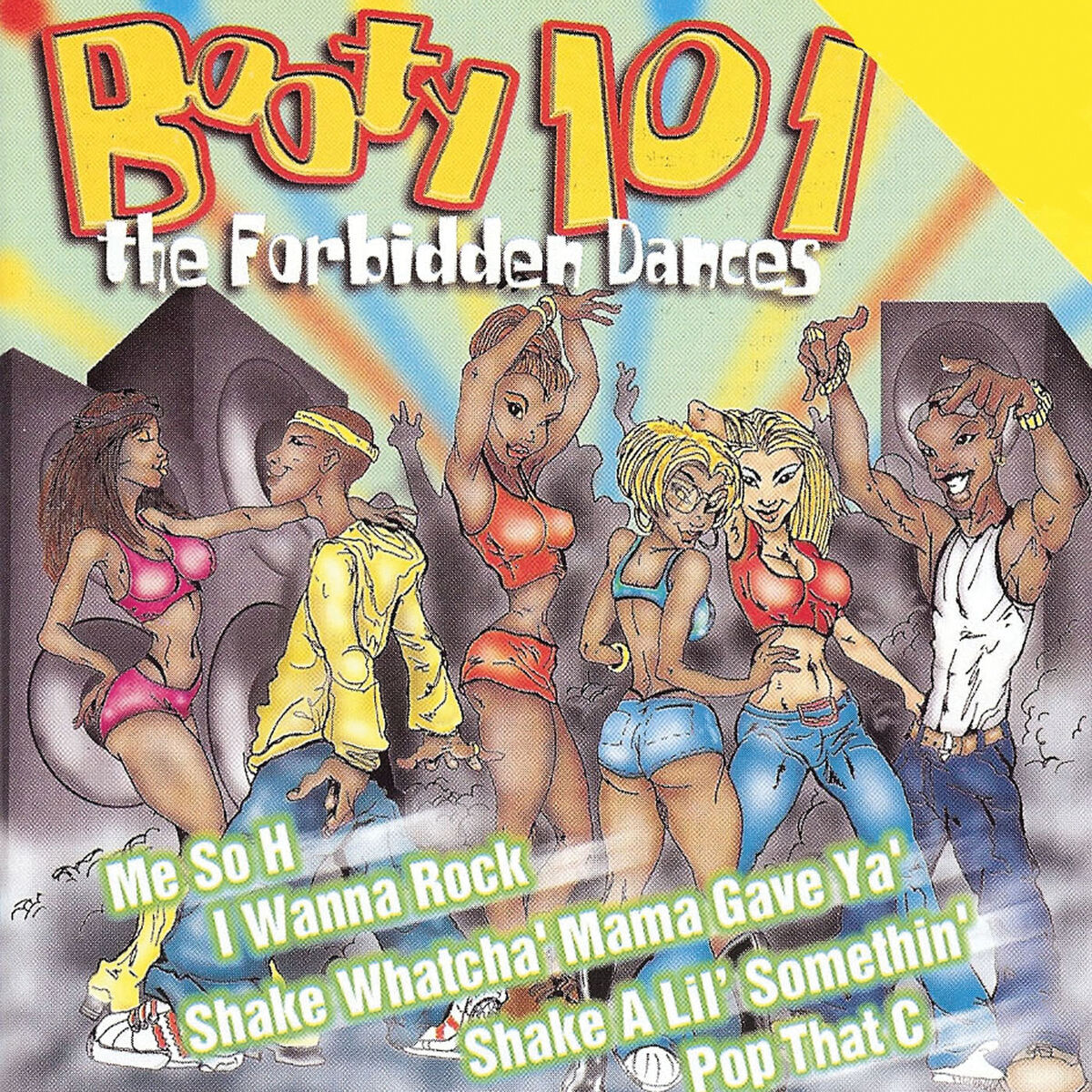 Album cover of Booty 101: the Forbidden Dances (clean)