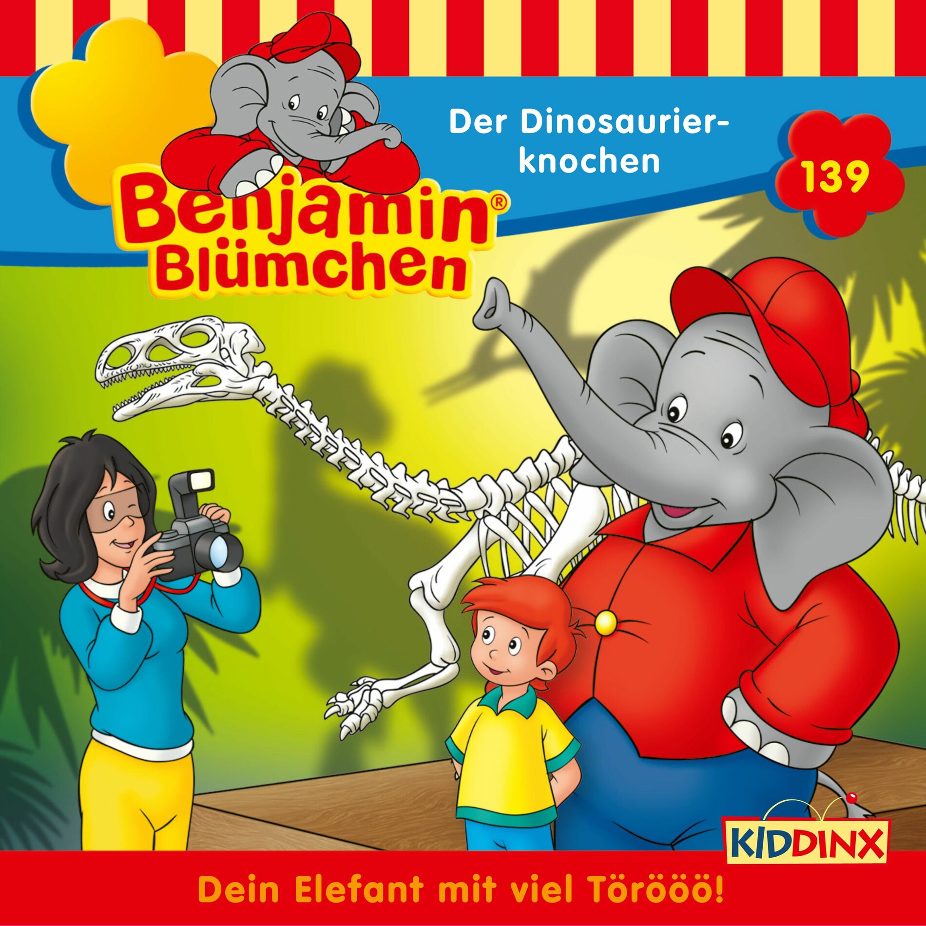 Album cover of Inhaltsangabe: Der Dinosaurierknochen (Folge 139)