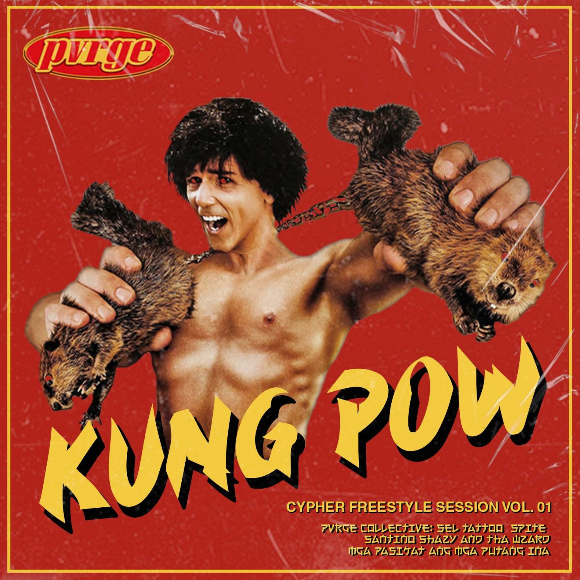 Album cover of KUNG POW (feat. Ru$ty, Spite, Santino, Shazy & Tha.Wzard)