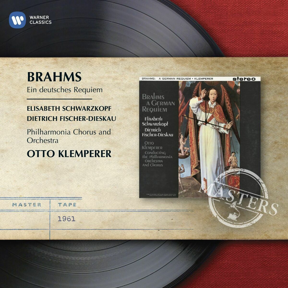 Album cover of Brahms: Ein deutsches Requiem, Op. 45