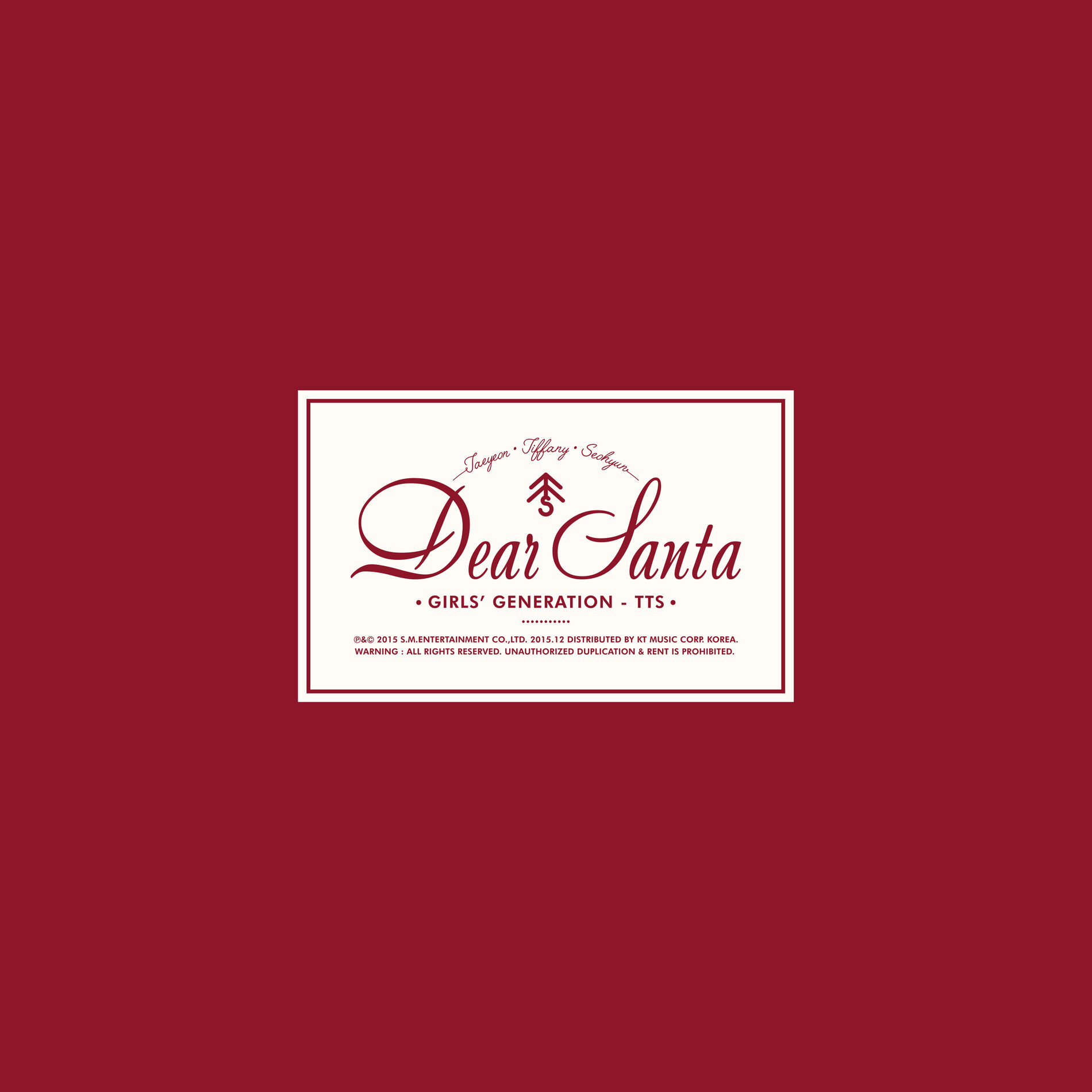 Album cover of Dear Santa