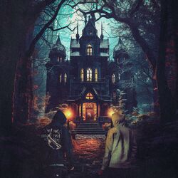 Cover of HALOS ON HALLOWEEN