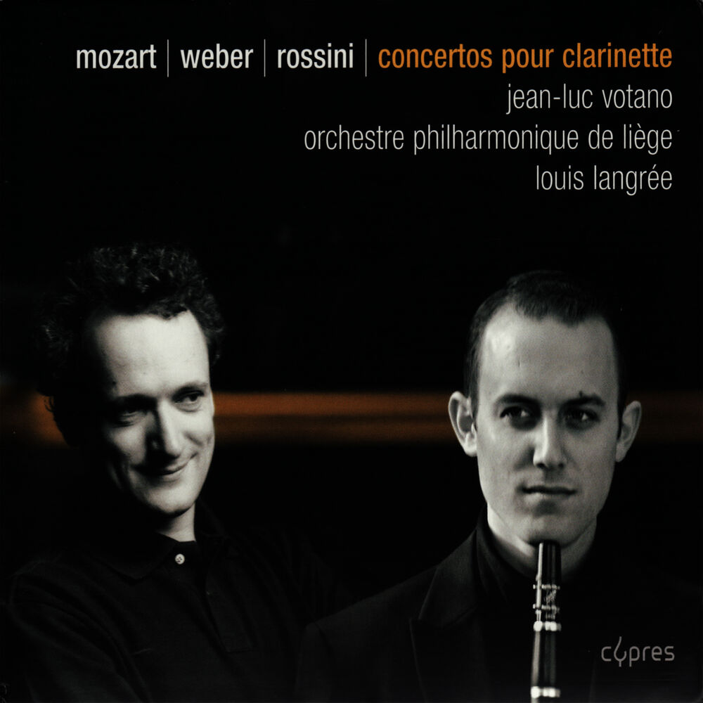 Picture of Concertos pour clarinette By Mozart, Weber, & Rossini