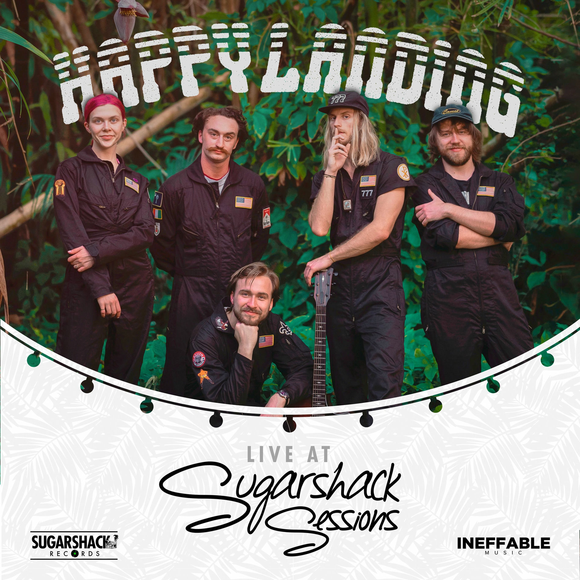 Album cover of Happy Landing (Live at Sugarshack Sessions)