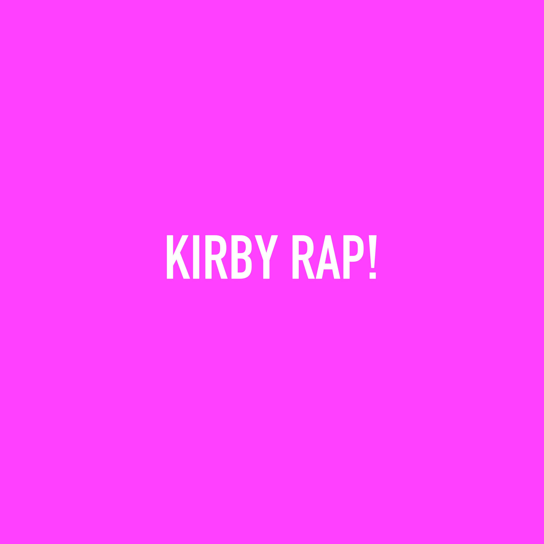 Album picture of Kirby Rap!