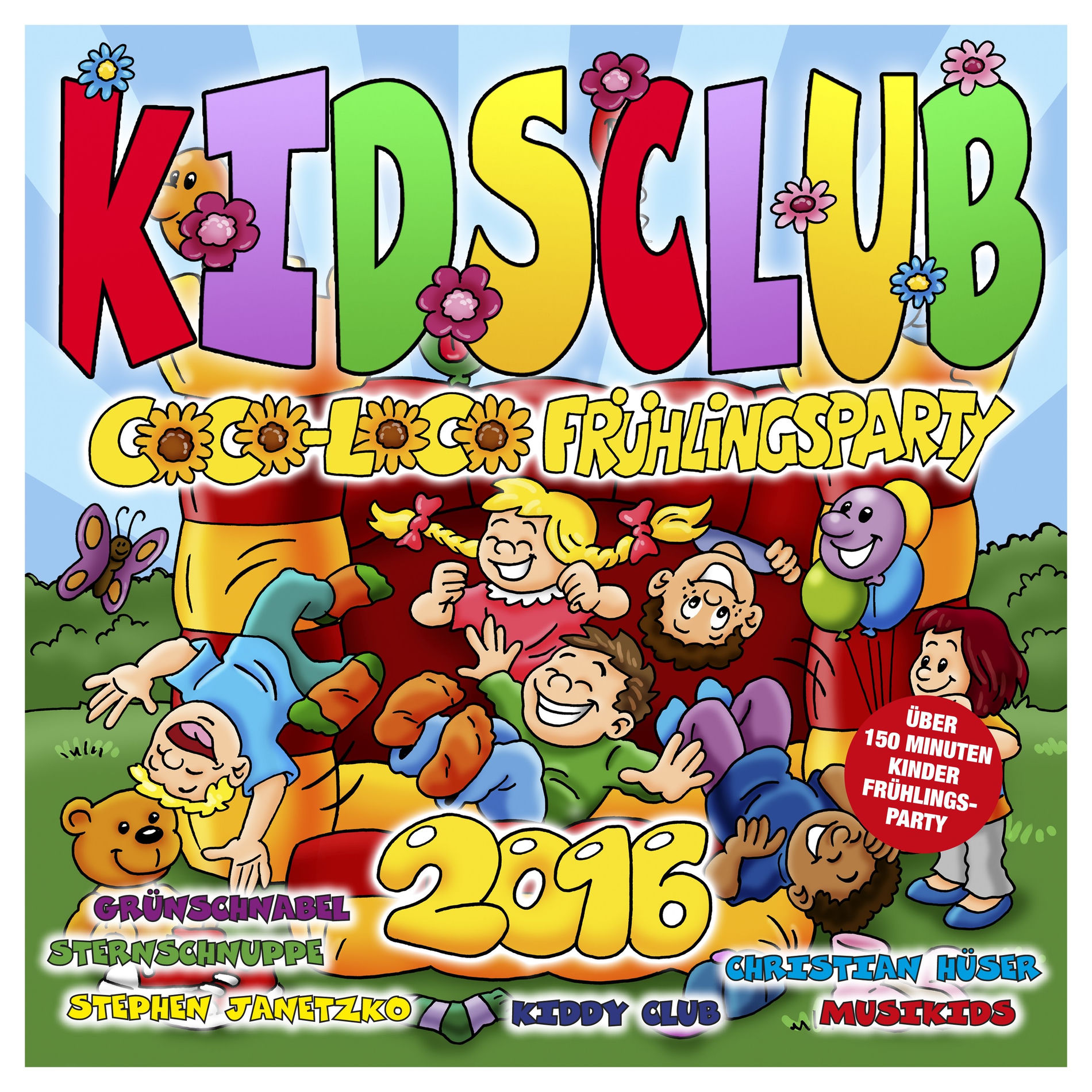 Album cover of Kids Club - Coco Loco Frühlingsparty 2016