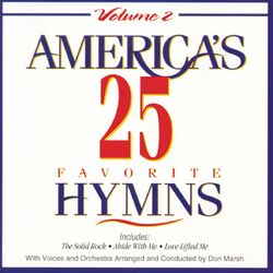 Cover of America's 25 Favorite Hymns Vol. 2
