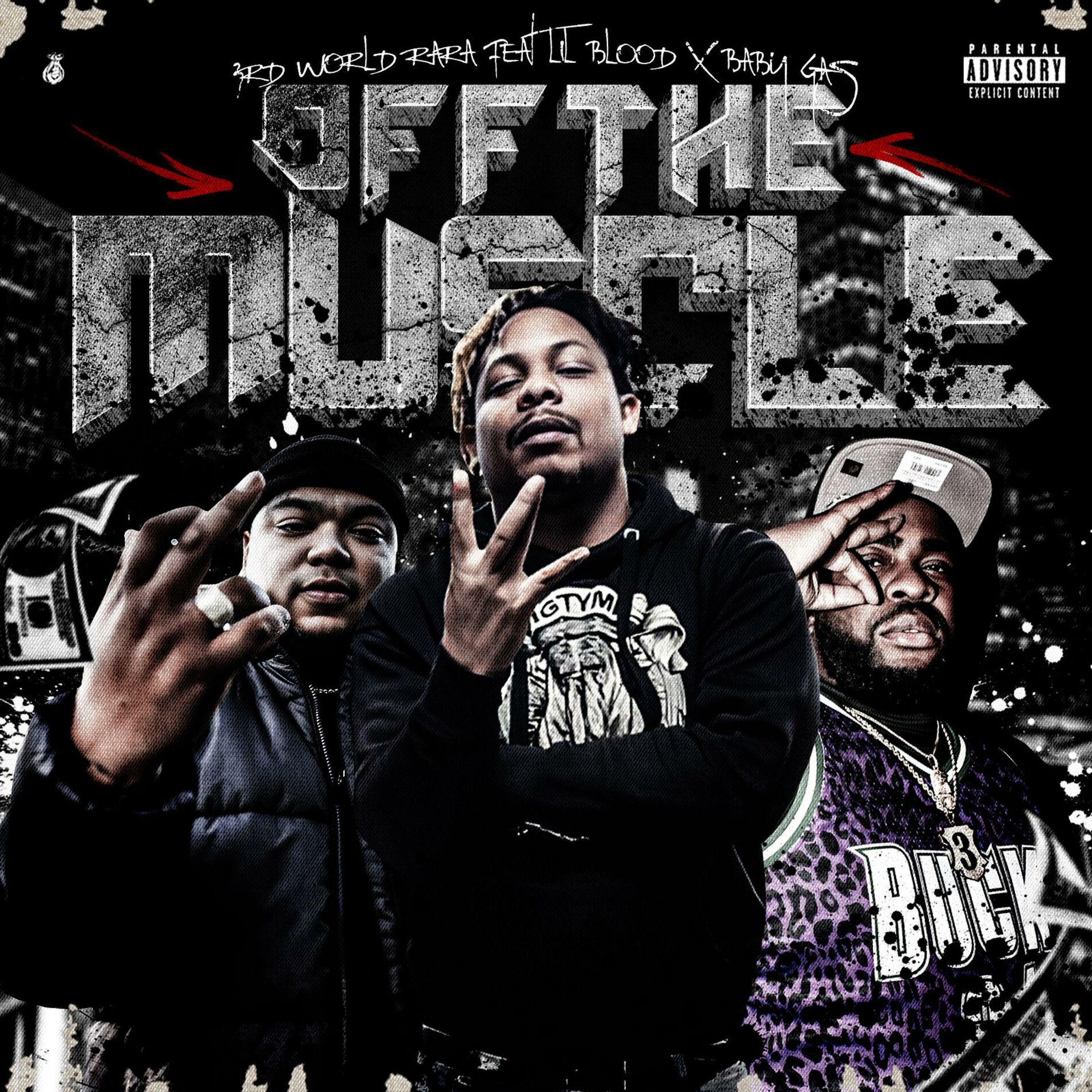 Album cover of Off The Muscle (feat. Lil Blood & Baby Gas)