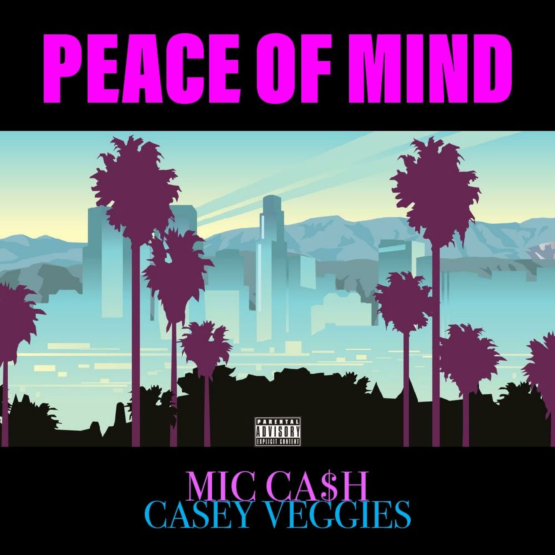 Album cover of PEACE OF MIND (feat. Casey Veggies)