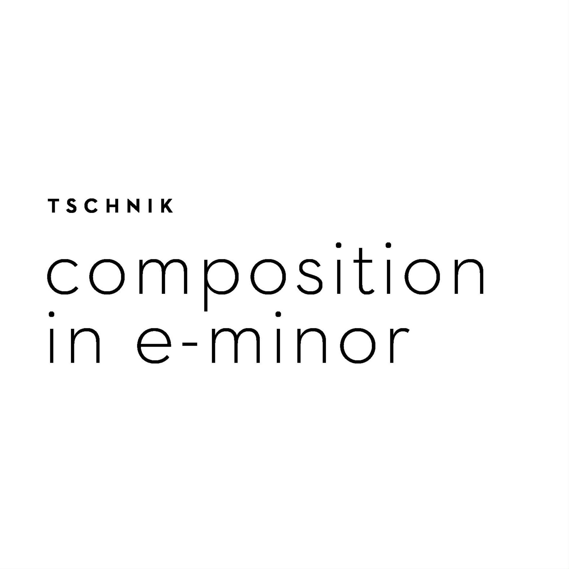 Album cover of Composition in e-minor (Raw Edit)