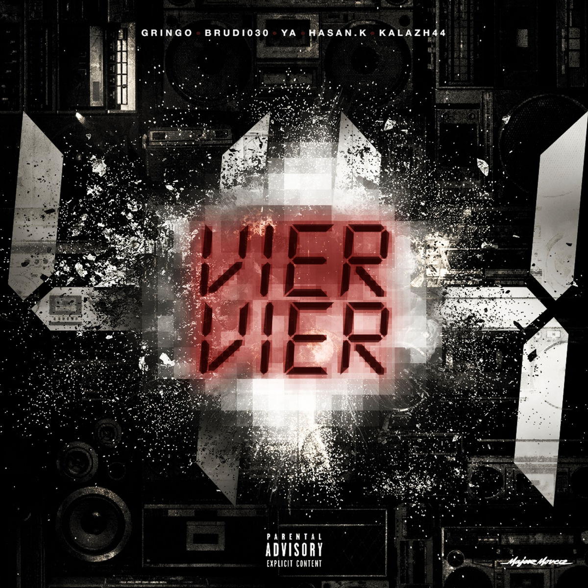 Album cover of Vier Vier