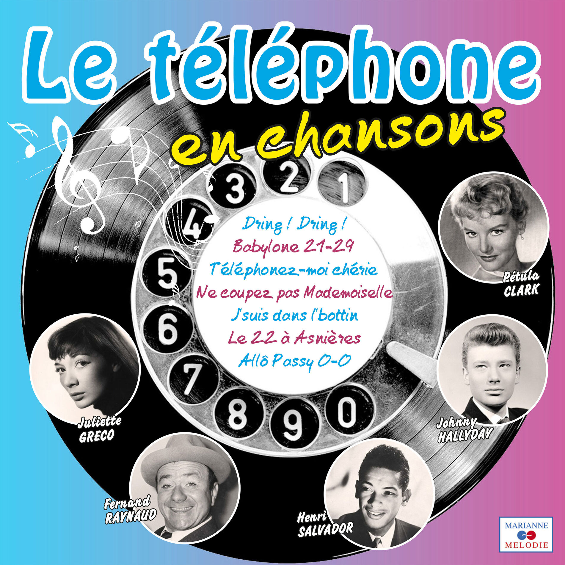 Album cover of Le téléphone en chansons