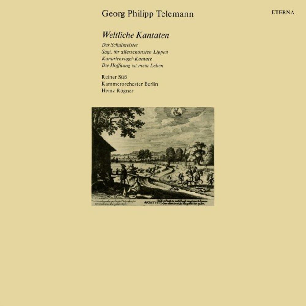 Picture of Telemann: Weltliche Kantaten