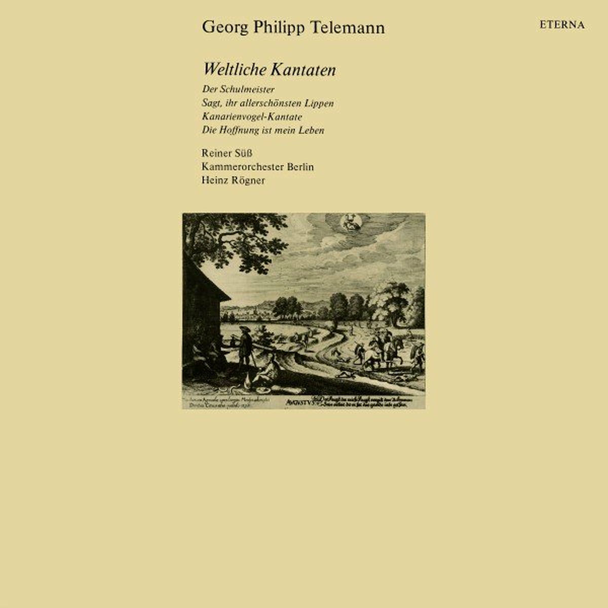 Album cover of Telemann: Weltliche Kantaten